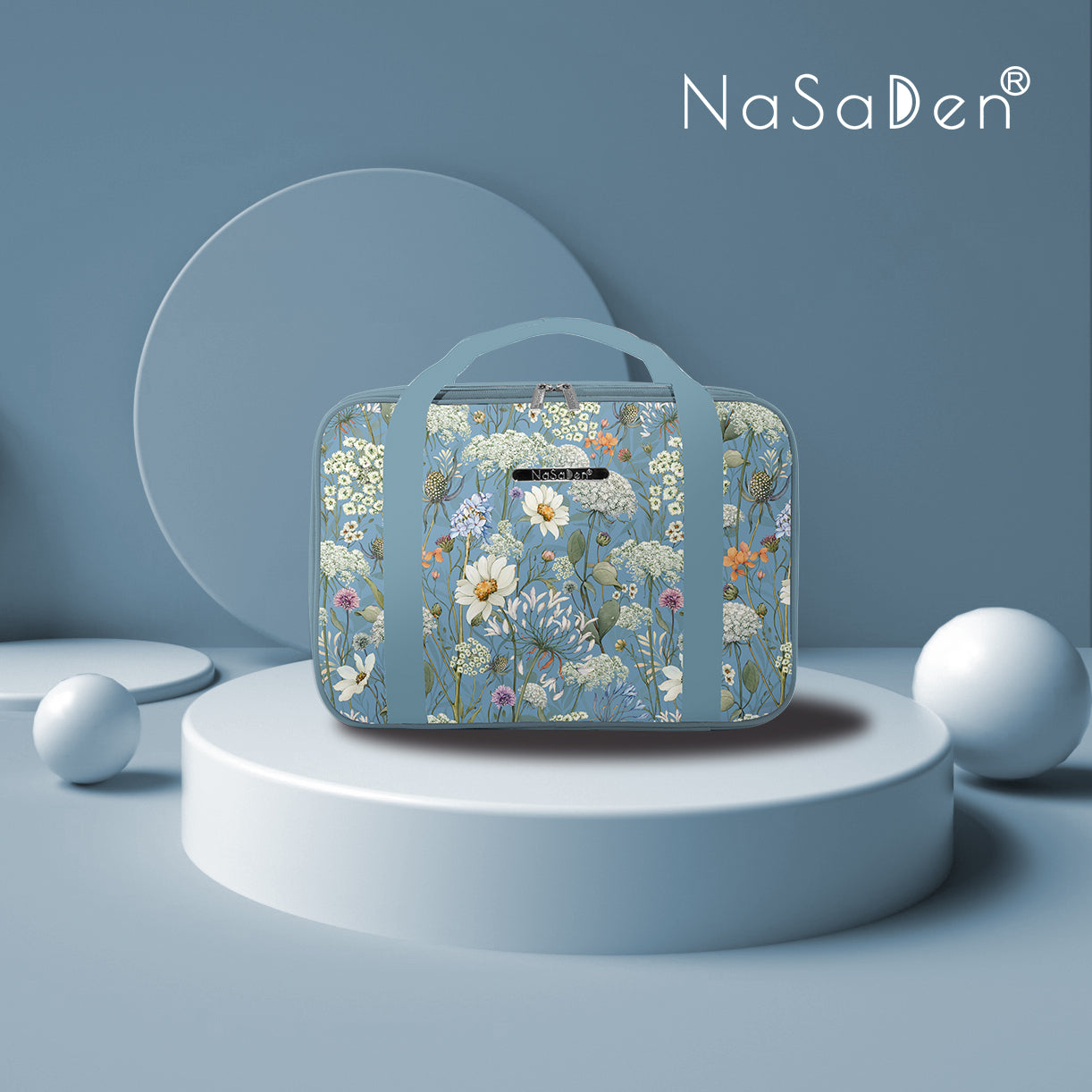 ドイツブランド NaSaDen 【限定コラボシェブロンバッグ】1つで3役/持ち運び/ショルダー/多機能収納バッグ/トローリーバッグ