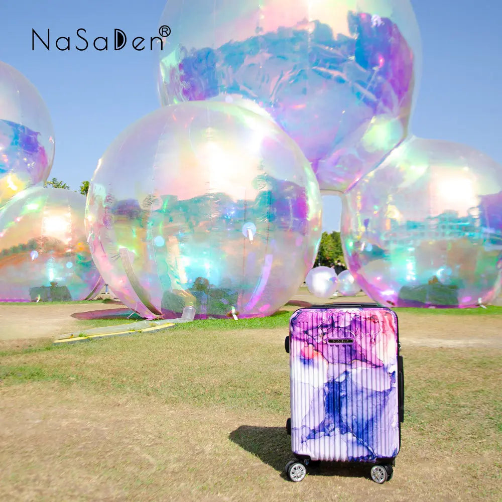 日本専用エリア【送料無料】【NaSaDen】ジッパースーツケース   プルート 22/29インチ 新無憂 限量クラシック【台湾直送】 NaSaDen行李箱
