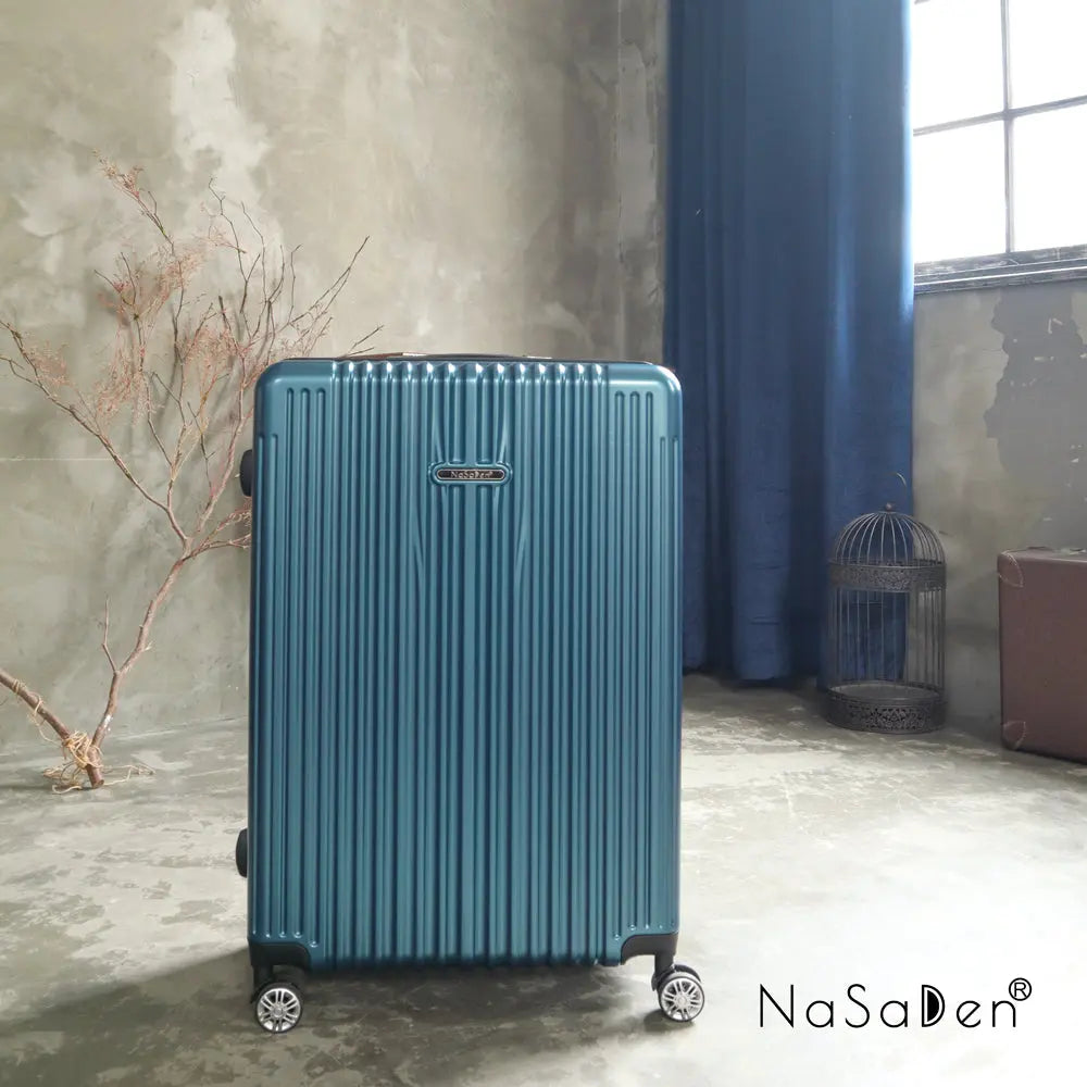 日本専用エリア【送料無料】【NaSaDen】ジッパースーツケース アルプスグリーン 26/29インチ 新無憂 限量クラシック【台湾直送】 NaSaDen行李箱
