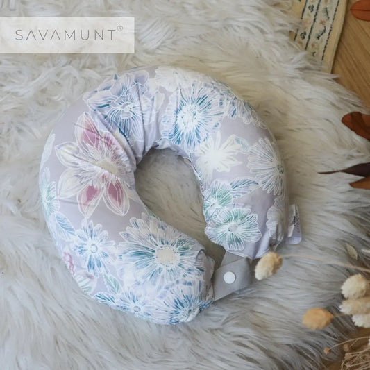 【SAVAMUNT賽芙嫚】美國品牌寢具蘭精莫代爾天然乳膠頸枕 Savamunt賽芙嫚