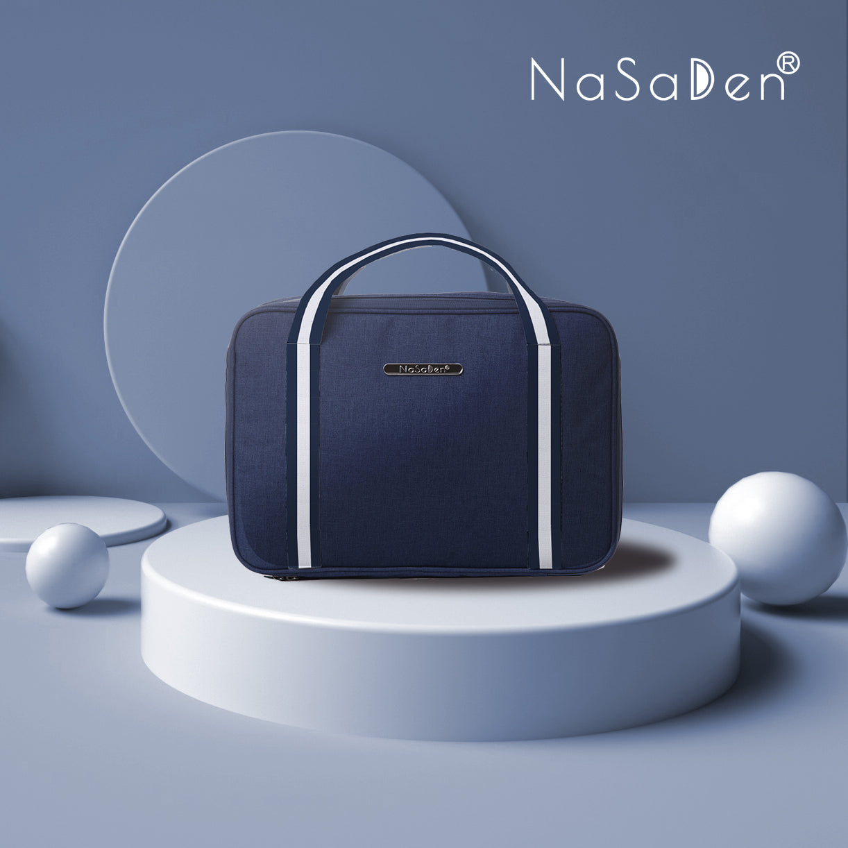 ドイツブランド NaSaDen 【限定コラボシェブロンバッグ】1つで3役/持ち運び/ショルダー/多機能収納バッグ/トローリーバッグ