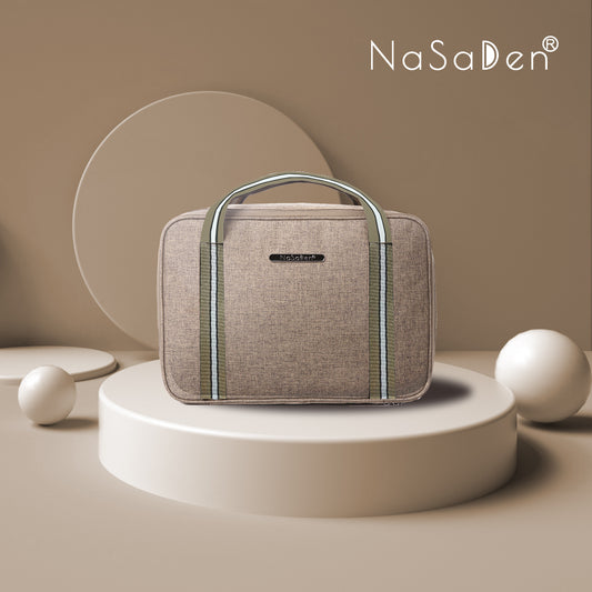 ドイツブランド NaSaDen 【限定コラボシェブロンバッグ】1つで3役/持ち運び/ショルダー/多機能収納バッグ/トローリーバッグ