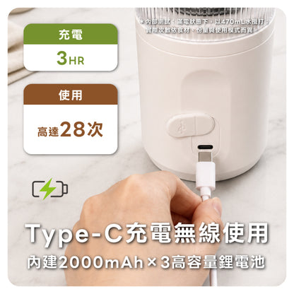 【ATMAX】Crushy萬碎王｜無線破壁調理機