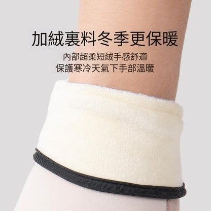 防風防水薄絨保暖觸屏手套