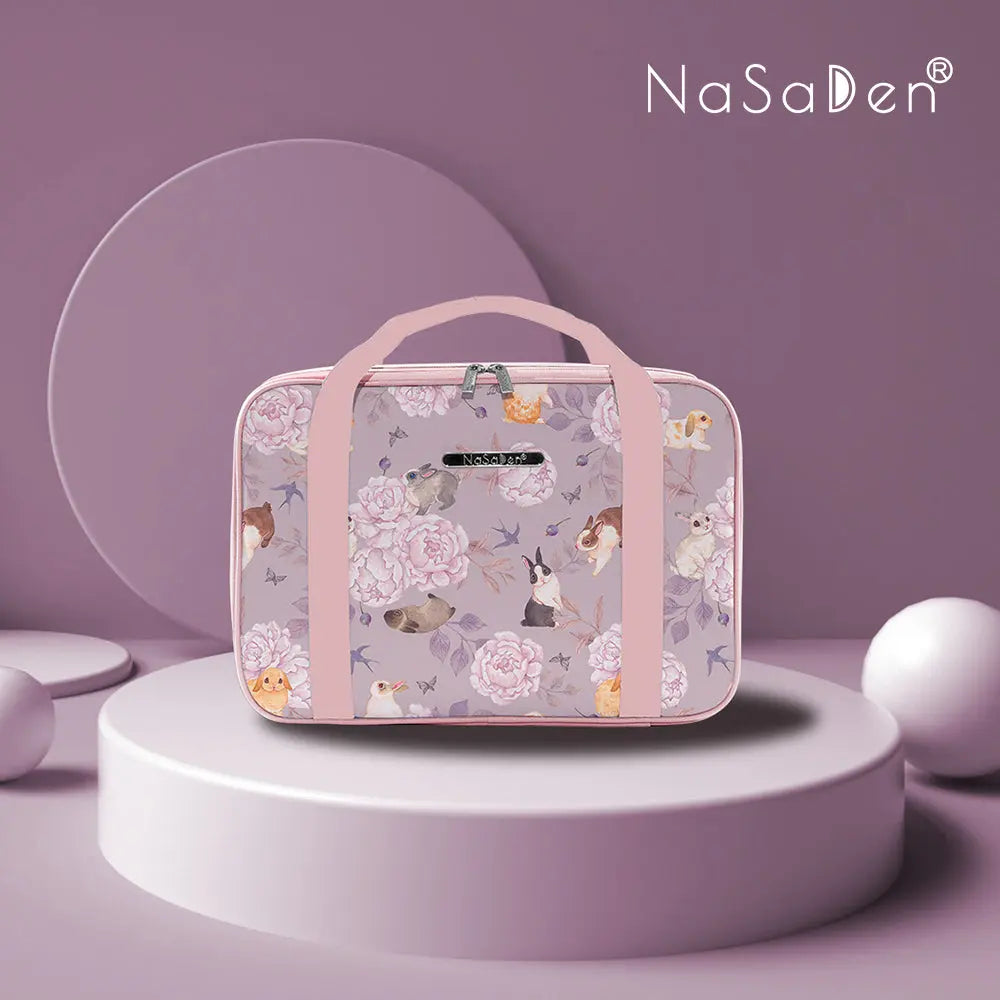 【限時8折】德國品牌NaSaDen納莎登 【限量版聯名款雪佛包】斑點條紋喵 一包三用/手提/肩背/多功能收納包/拉桿包 NaSaDen行李箱