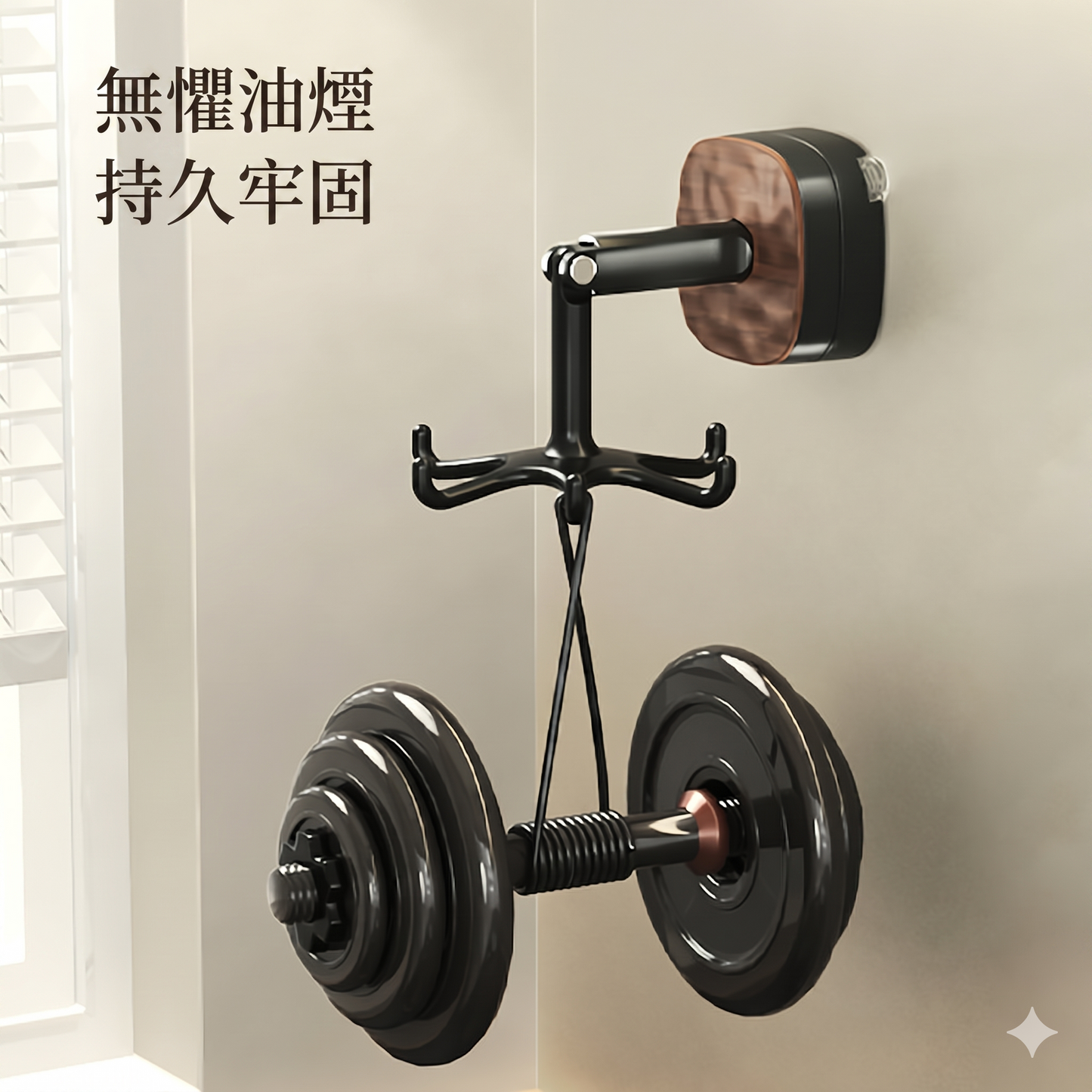 360°旋轉廚房掛勾置物架多功能收納好幫手