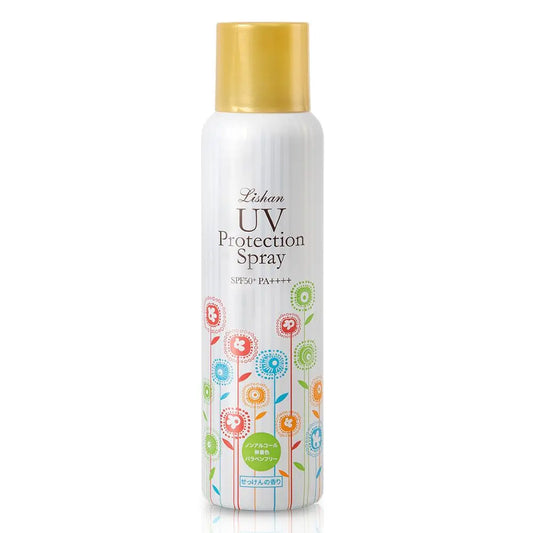 ｜Lishan｜日本最強小花 UV 防曬噴霧 SPF50+ PA++++ 100g 一般款 采寓生活館