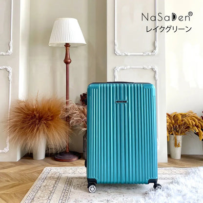 【送料無料】【NaSaDen】ジッパースーツケース セット 22/26/29インチ 新無憂 限量クラシック/限定コラボ アルミ合金 多段式 米国認証 TSA PU 超静音 防水内ポケット PC plus材質 防塵カバー【台湾直送】 NaSaDen行李箱