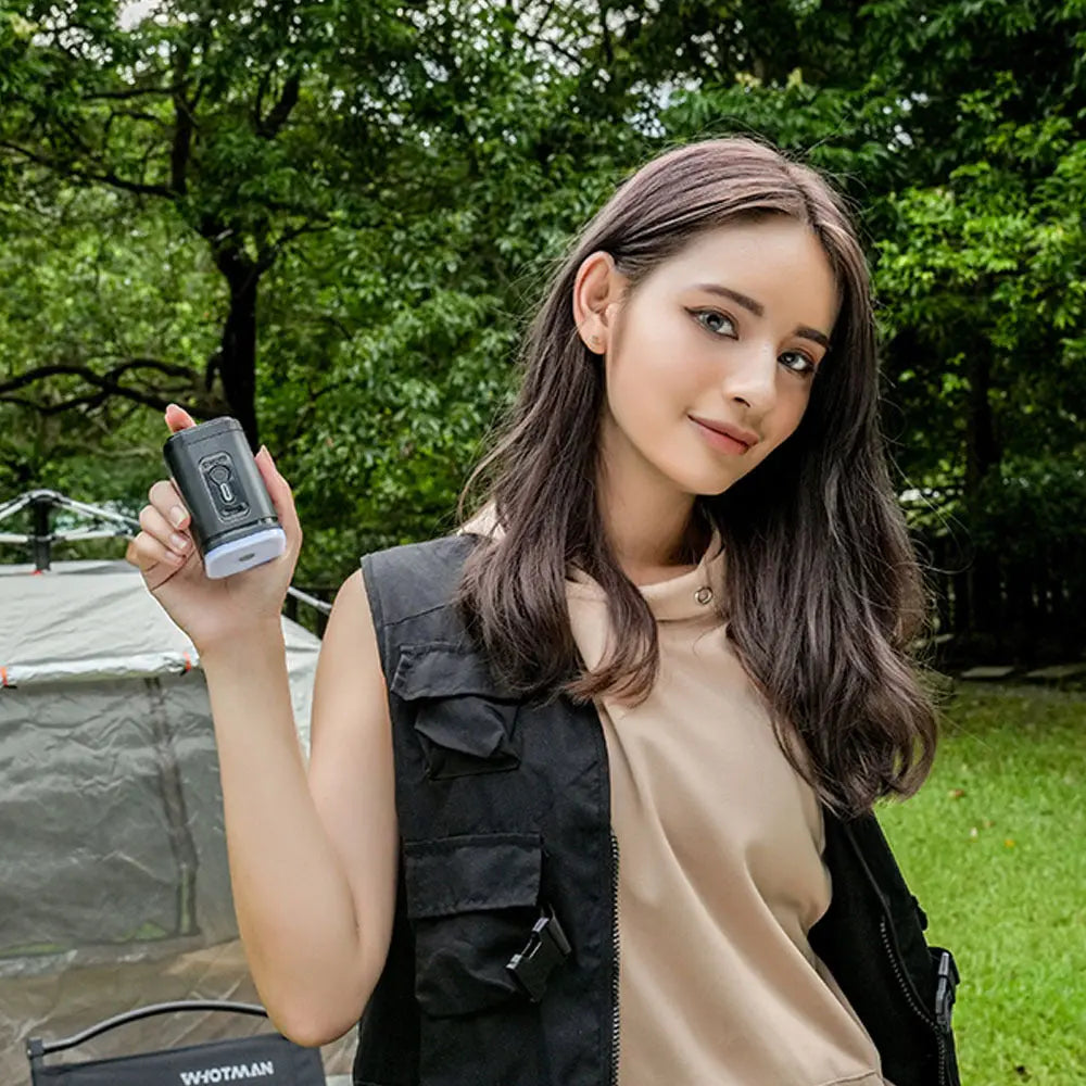 WildQuestCamp｜多功能壓縮機幫浦(附4入M碼+2入S碼真空袋) WildQuestCamp