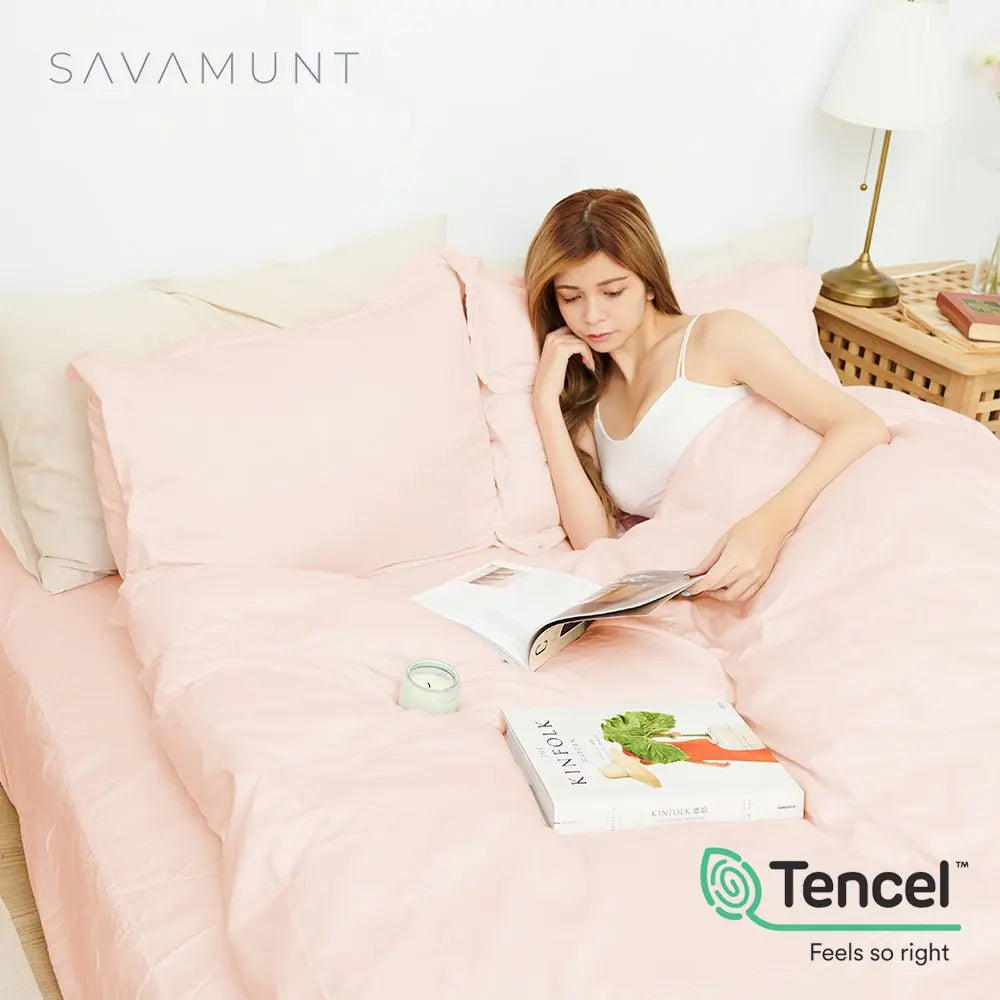 微瑕福利品【Savamunt賽芙嫚】 美國品牌寢具 奧地利蘭精天絲™【床包】 限量發售 - 采寓生活館采寓生活館-德國NaSaDen台灣總代理
