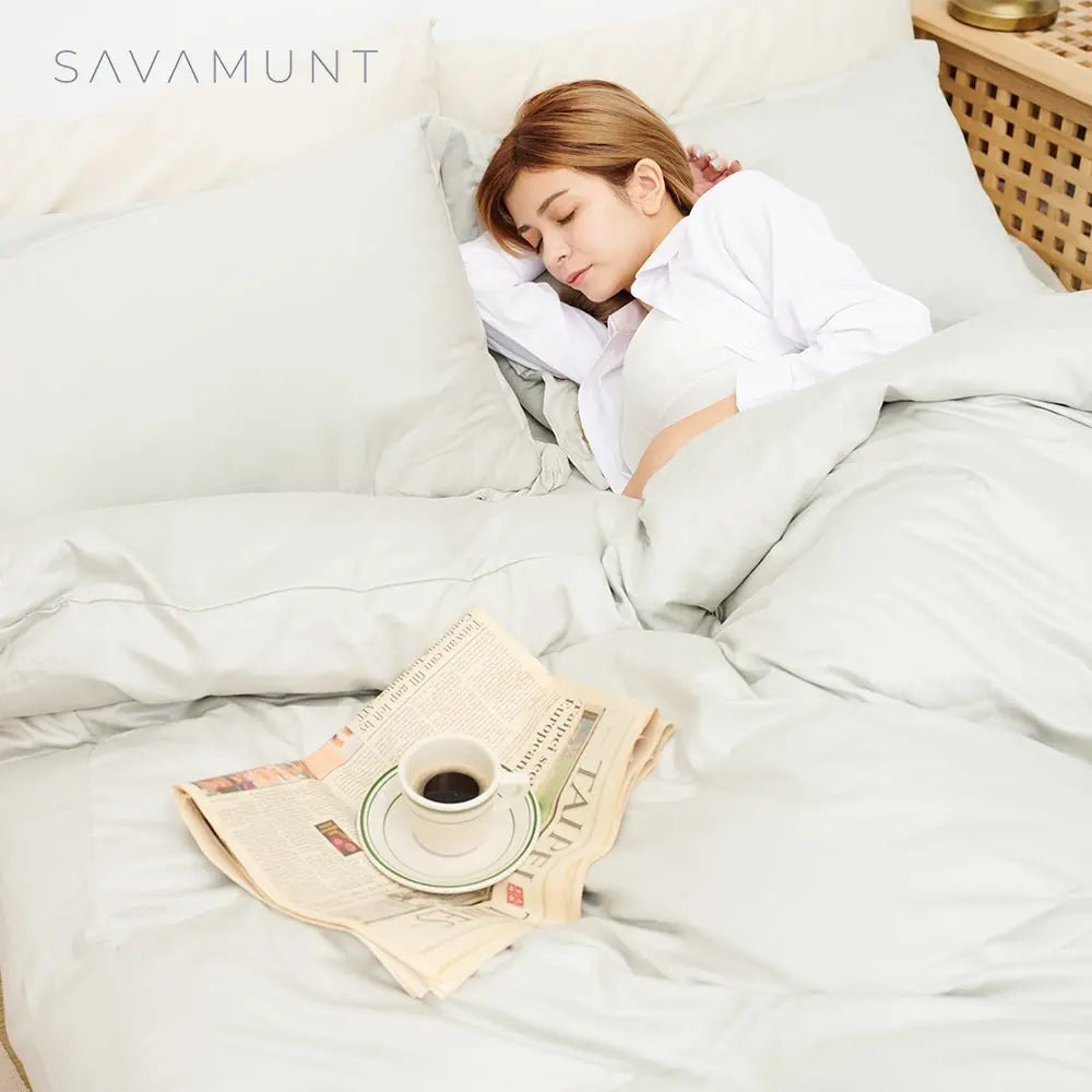 微瑕福利品【Savamunt賽芙嫚】 美國品牌寢具 奧地利蘭精天絲™【床包】 限量發售 - 采寓生活館采寓生活館-德國NaSaDen台灣總代理