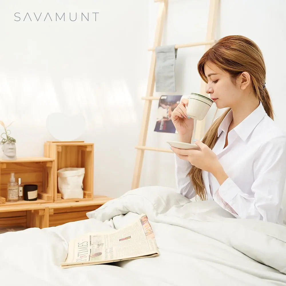 微瑕福利品【Savamunt賽芙嫚】 美國品牌寢具 奧地利蘭精天絲™【床包】 限量發售 - 采寓生活館采寓生活館-德國NaSaDen台灣總代理