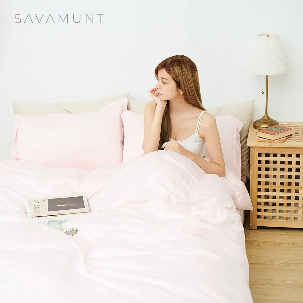 微瑕福利品【Savamunt賽芙嫚】 美國品牌寢具 奧地利蘭精天絲™莫代爾【三件床包組-標準雙人】 - 采寓生活館采寓生活館-德國NaSaDen台灣總代理